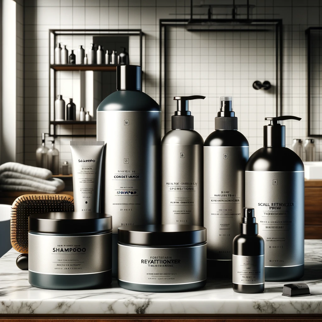 Modern Male hair care